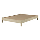 Lit plateforme queen 60’’ Step One Essential - Chêne blanchi