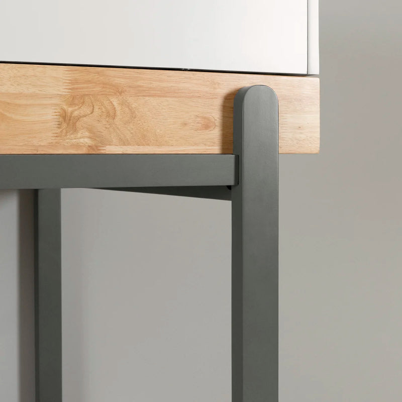 Bebble - Modern Bunk Beds -- White and Natural