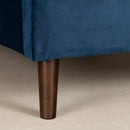 Lit complet rembourré queen 60" Hype - Bleu