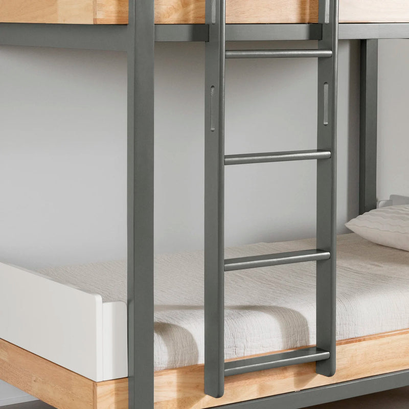 Bebble - Modern Bunk Beds -- White and Natural