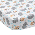 Cotton-Blend Fitted Crib Sheet — Bedtime Originals