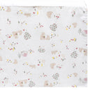 Printed Cotton Crib Bed Skirt – Bears