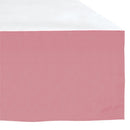 Jupe de lit unie en coton pour bassinette – Rose Petra