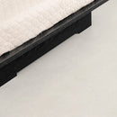 Ensemble lit et tête de lit double/queen 54"/60" Primo  - Chêne noir