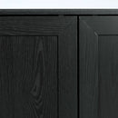 Buffet 2 portes avec tablettes Arum - Chêne noir
