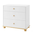 Roo 3-Drawer Dresser — White/Natural — Little Seeds