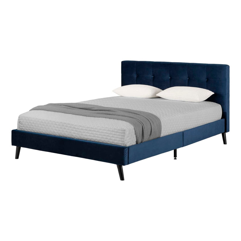 Lit complet rembourré queen 60" Hype - Bleu marin