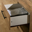 Table de chevet 1 tiroir Barcelo - Manguier naturel