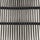 Lot de 2 tabourets en rotin Balka - Rotin noir et noir