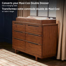Plateau à langer Embraced Forms pour commode — Noyer — Maxi-Cosi
