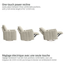 Dorian Swivel Glider and Power Recliner with Night Light — Crew Fog — Maxi-Cosi