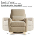 Ansel Swivel Glider and Power Recliner with Night Light — Maxi-Cosi