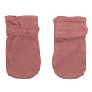 Bamboo Scratch Mittens – Raspberry – Product view