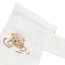 Bamboo Scratch Mittens – Otters – Detail 2