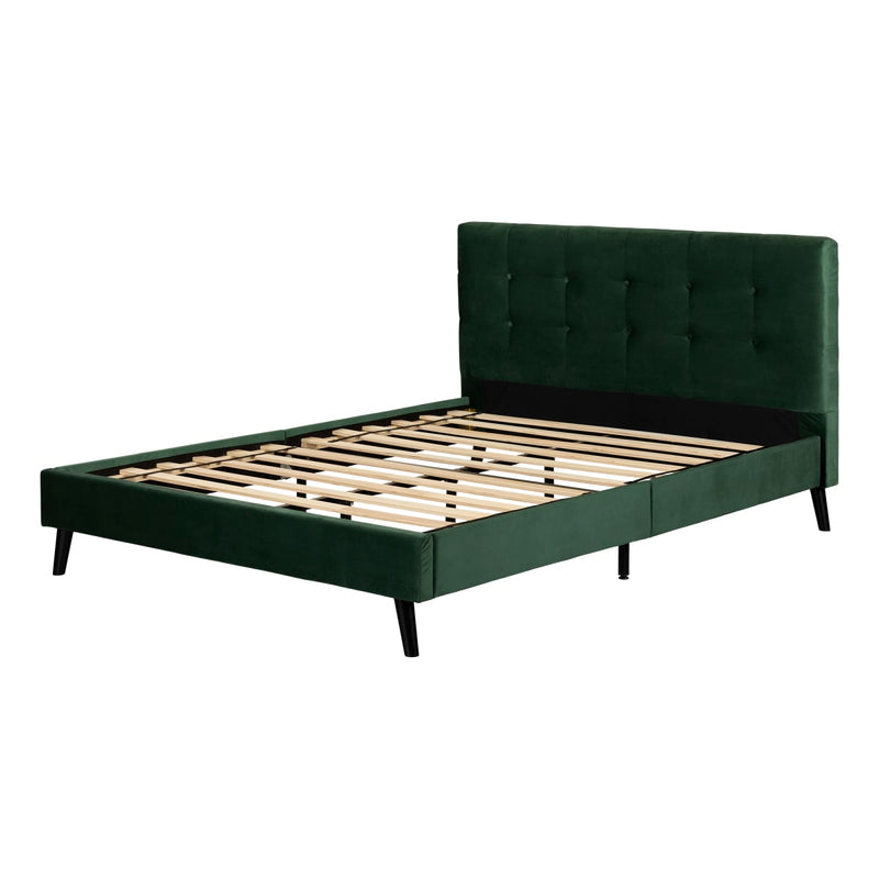 Lit complet rembourré queen 60" Hype - Vert foncé