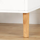 Lit de bébé avec hauteur ajustable Balka - Blanc