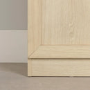 Buffet 2 portes avec tablettes Arum - Chêne blanchi