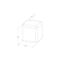 Tabouret pour enfants Sweedi-Greige