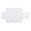 Pochette à langer Perlimpinpin, Hiboux, dépliée, côté imprimé