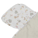 Pochette à langer Perlimpinpin, Ours, détail de la poche