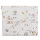 Pochette à langer Perlimpinpin, Ours, pliée