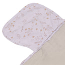 Pochette à langer Perlimpinpin, Printemps floral, détail de la poche