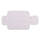 Pochette à langer Perlimpinpin, Printemps floral, dépliée, côté imprimé