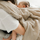 Small Bamboo Nursing Pillow – Squirrels – Detail 2