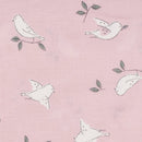 Petit coussin d’allaitement en bambou – Oiseaux – Détail 4