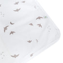 Piqué à langer en flanelle 20 × 28 po – Oiseaux – Détail 2