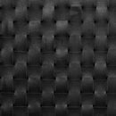 Tête de lit en cuir tressé queen 60" Balka - Noir mat