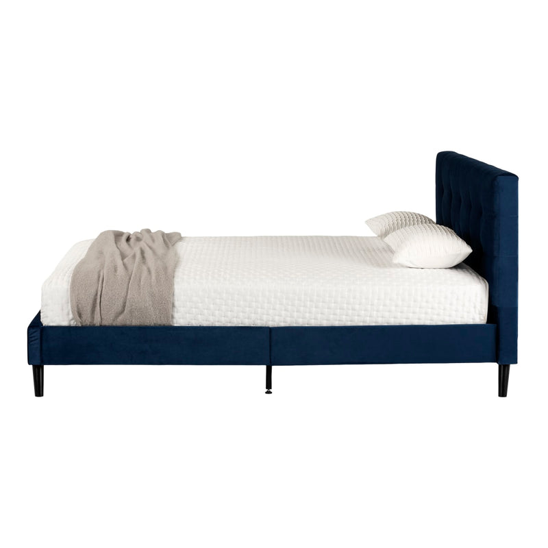 Lit complet rembourré queen 60" Hype - Bleu marin