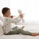 Bamboo Two-Piece Pyjamas – Bears – Detail 2