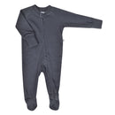 Bamboo One-Piece Sleeper – Charcoal – Product view