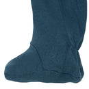 Bamboo One-Piece Sleeper – Denim – Detail 3