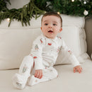 Bamboo One-Piece Sleeper – Christmas Treats – Detail 3