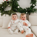 Bamboo One-Piece Sleeper – Christmas Treats – Detail 4