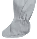 Pyjama une pièce en bambou – Gris galet – Détail 2