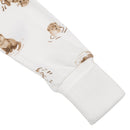 Pyjama une pièce en bambou – Loutres – Détail 4