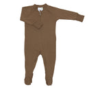 Bamboo One-Piece Sleeper – Mocha – Product view