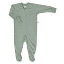 Bamboo One-Piece Sleeper – Moss – Product view