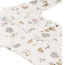 Bamboo One-Piece Sleeper – Bears – Detail 3