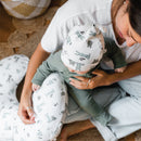 Bamboo One-Piece Sleeper – Hunter Green – Detail 3