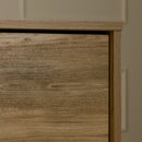 Bureau double 6 tiroirs Oxford - Naturel Mangue