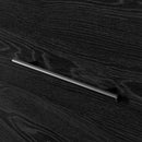 Table de chevet flottante 1 tiroir Primo - Chêne noir