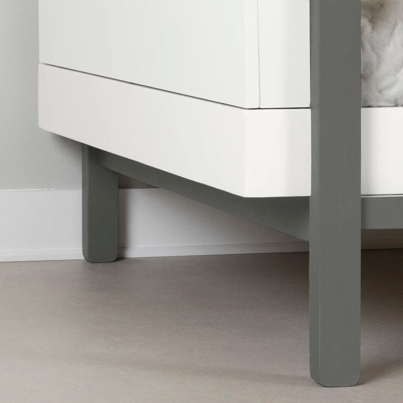 Bebble - Modern Bunk Beds -- White and Natural