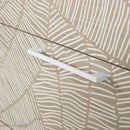 Bureau double 6 tiroirs Munich - Orme naturel et blanc