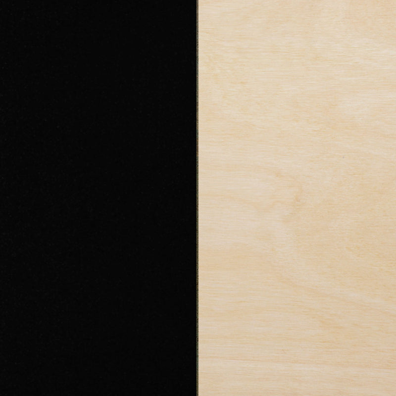 Unité de rangement pour jouets Ohana - Noir et Naturel