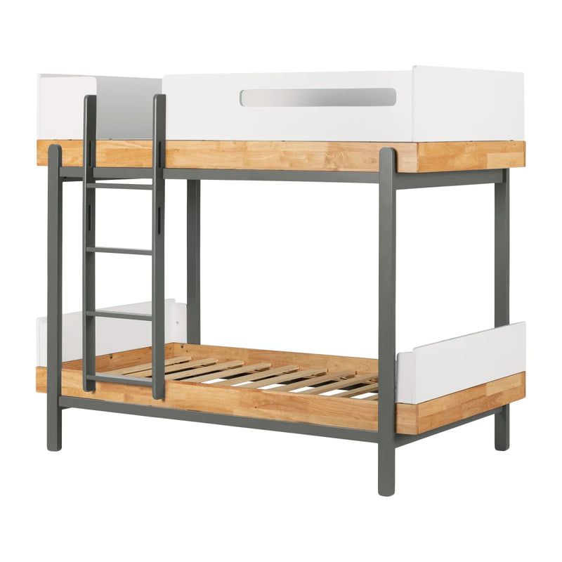Bebble - Modern Bunk Beds -- White and Natural