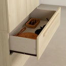 Armoire de rangement 2 portes Haven - Chêne blanchi